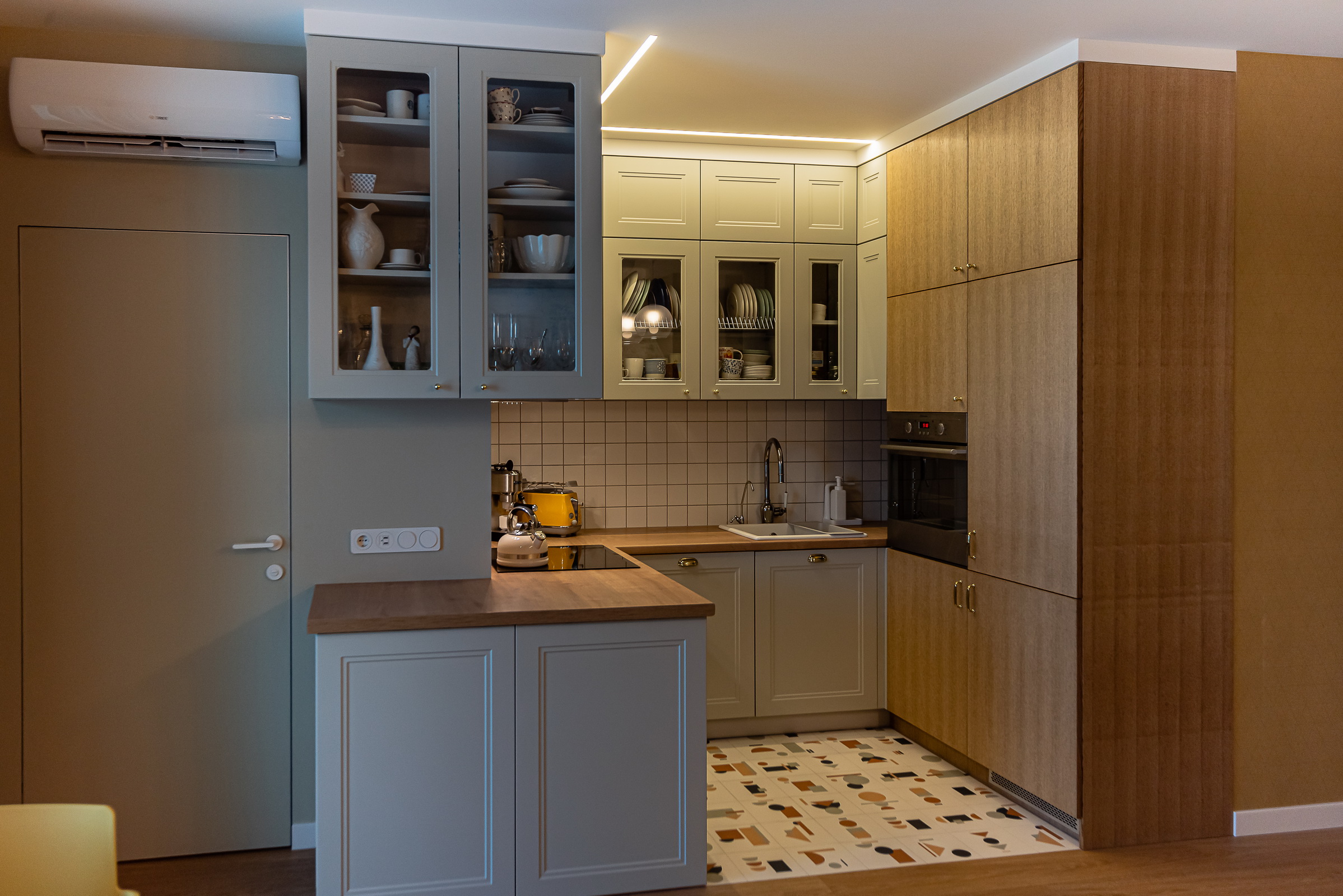 П-образная кухня: особенности и варианты дизайна